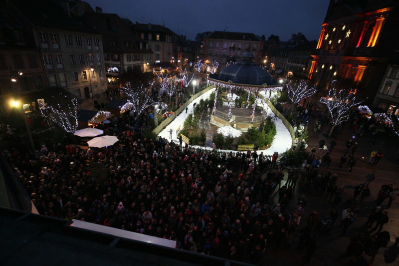 événement Mois givré vue aérienne